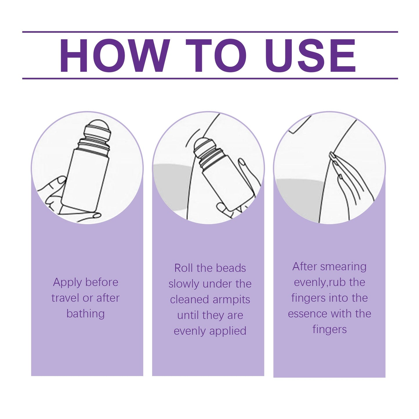 Lavender Deodorant For Summer Armpit Workouts, Sweat Odors Cleaning And Staying Portable Deodorant - Korvel