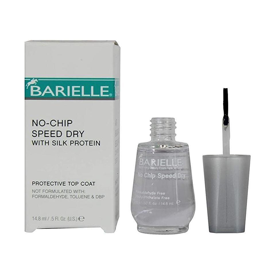 Barielle No-Chip Speed Dry Top Coat avec Protéine de Soie - 0,5 Oz
