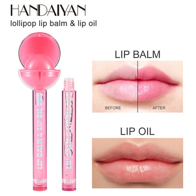 HANDAIYAN Color-Changing Lipstick & Lip Gloss Duo