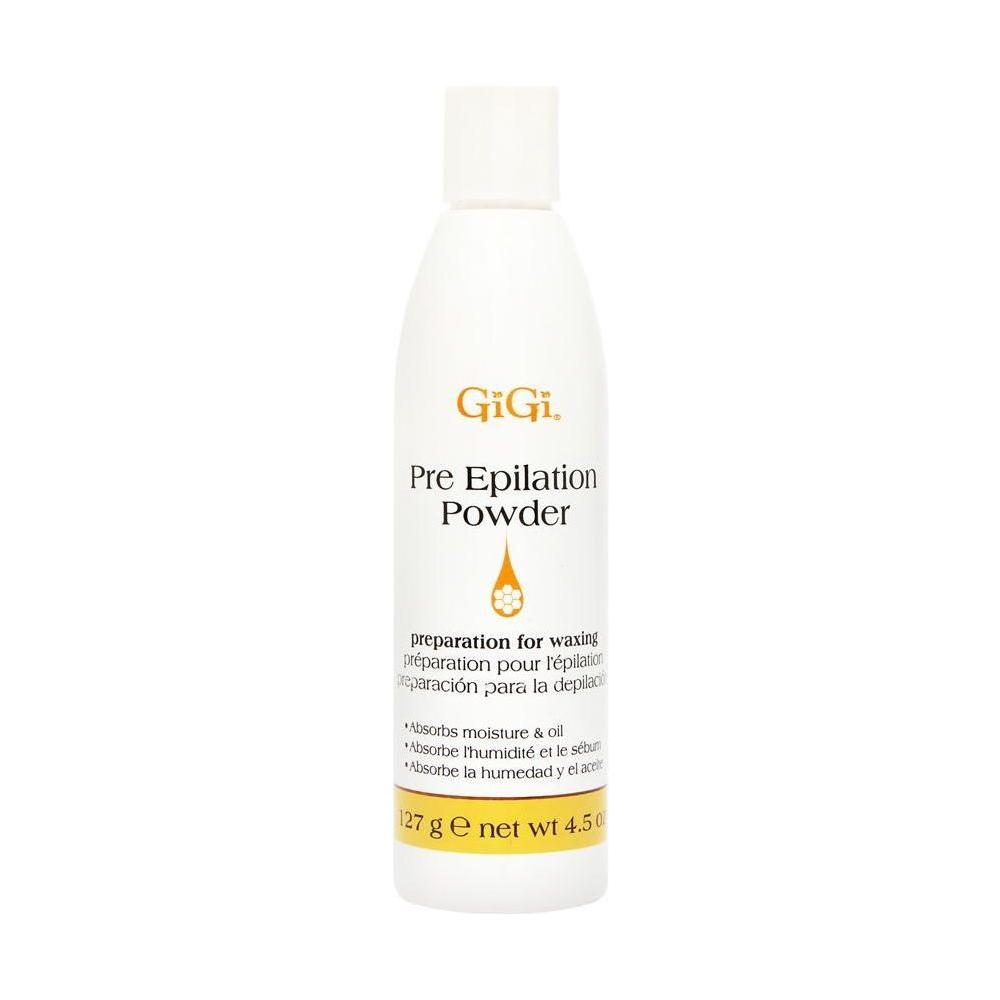 GiGi Polvo Pre Epilación 4.5 Oz - Preparación Óptima para la Depilación