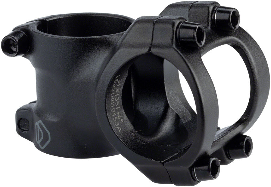 MSW 6 Stem - Collier de 35 mm - Aluminium Premium Noir