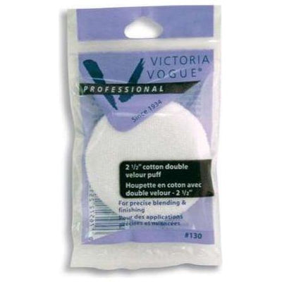 Victoria Vogue Double Cotton Velour Puff Sponge - 2.5 Inch