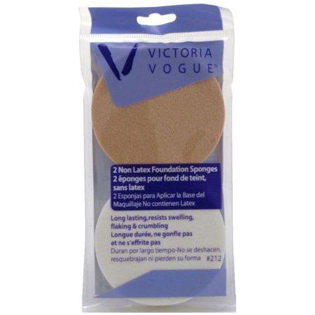 Esponjas de Maquillaje Sin Látex Victoria Vogue Lushes - Set de 2