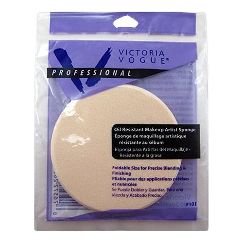 Éponge de Maquillage Résistante à l'Huile Victoria Vogue - 1 Pad