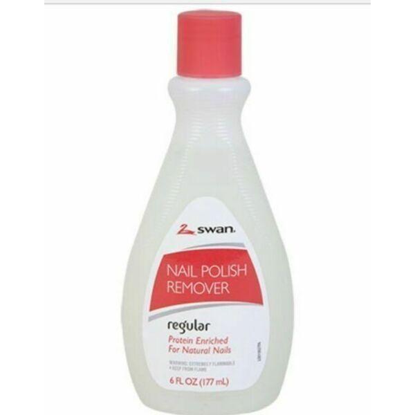 Dissolvant à Vernis à Ongles Swan - Enrichi en Protéines pour Ongles Naturels, 6 oz