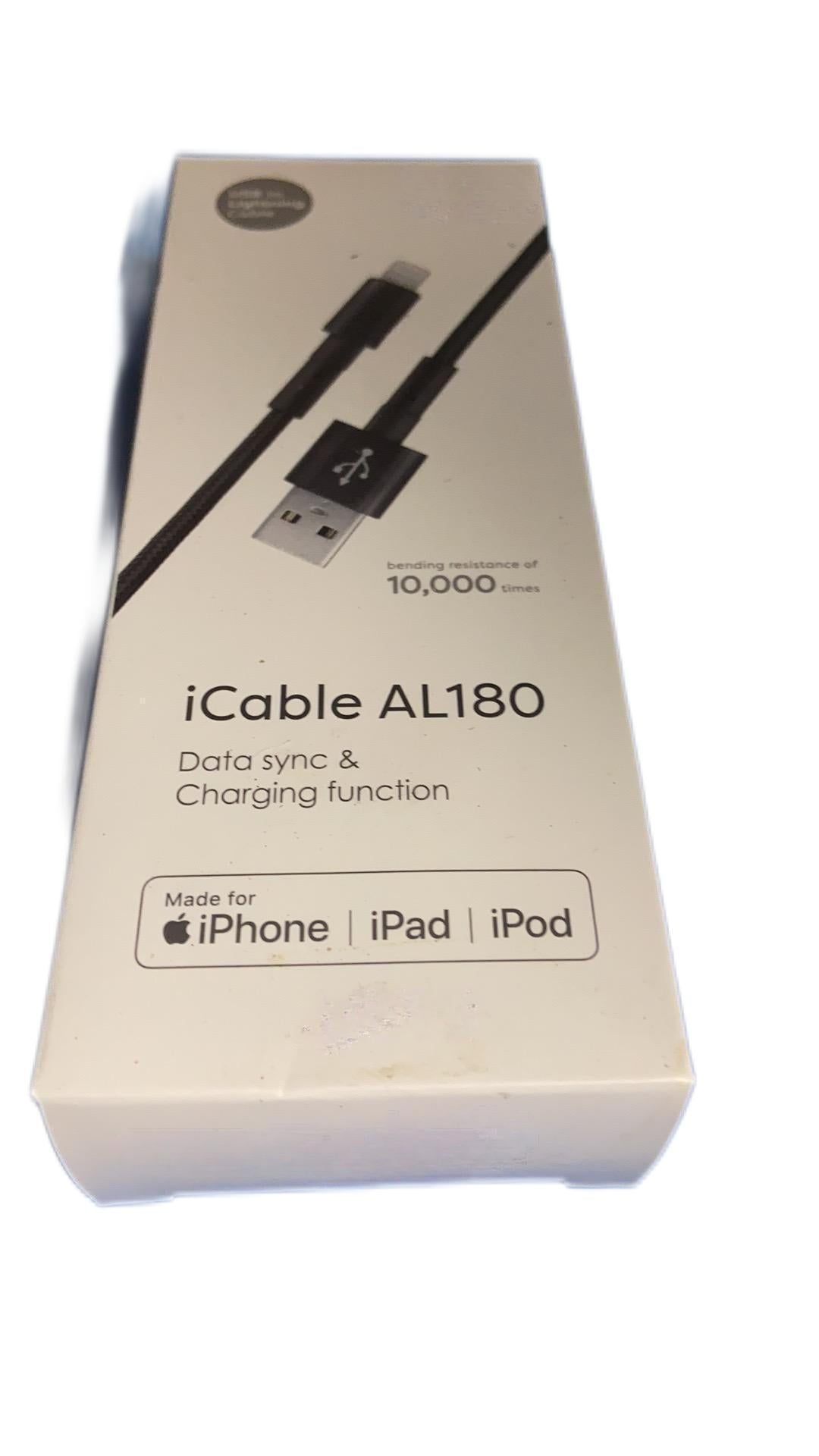 iCableAL180B black - Korvel