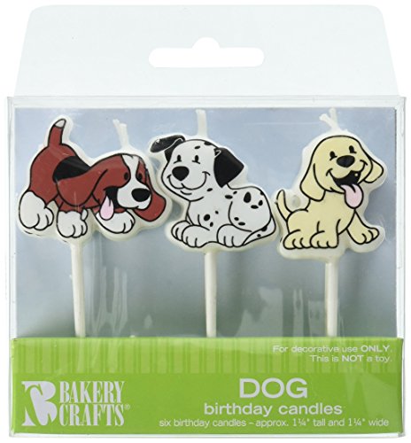 Velas de Cumpleaños para Perros Oasis Supply - Set de 6 Piezas