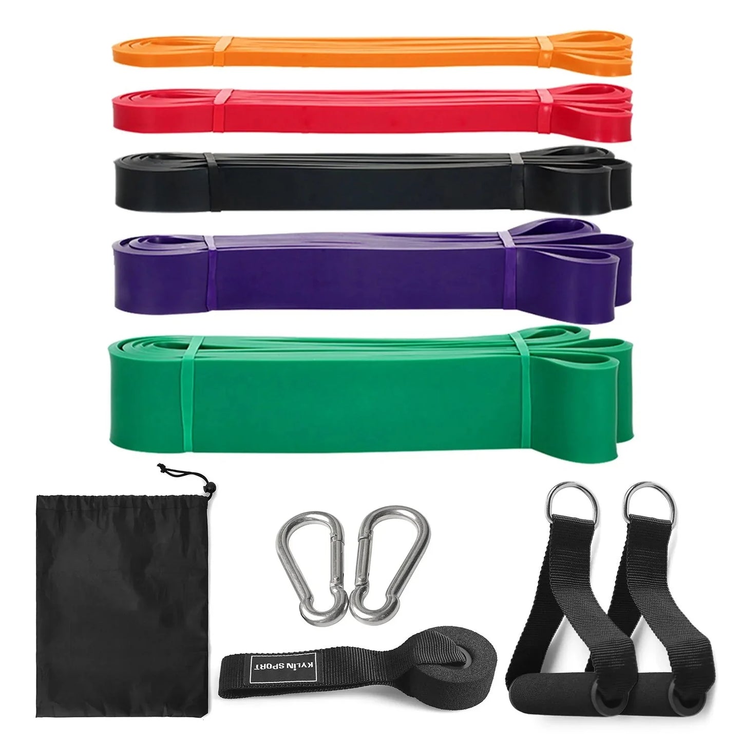 Ensemble de bandes de résistance premium pour des entraînements polyvalents