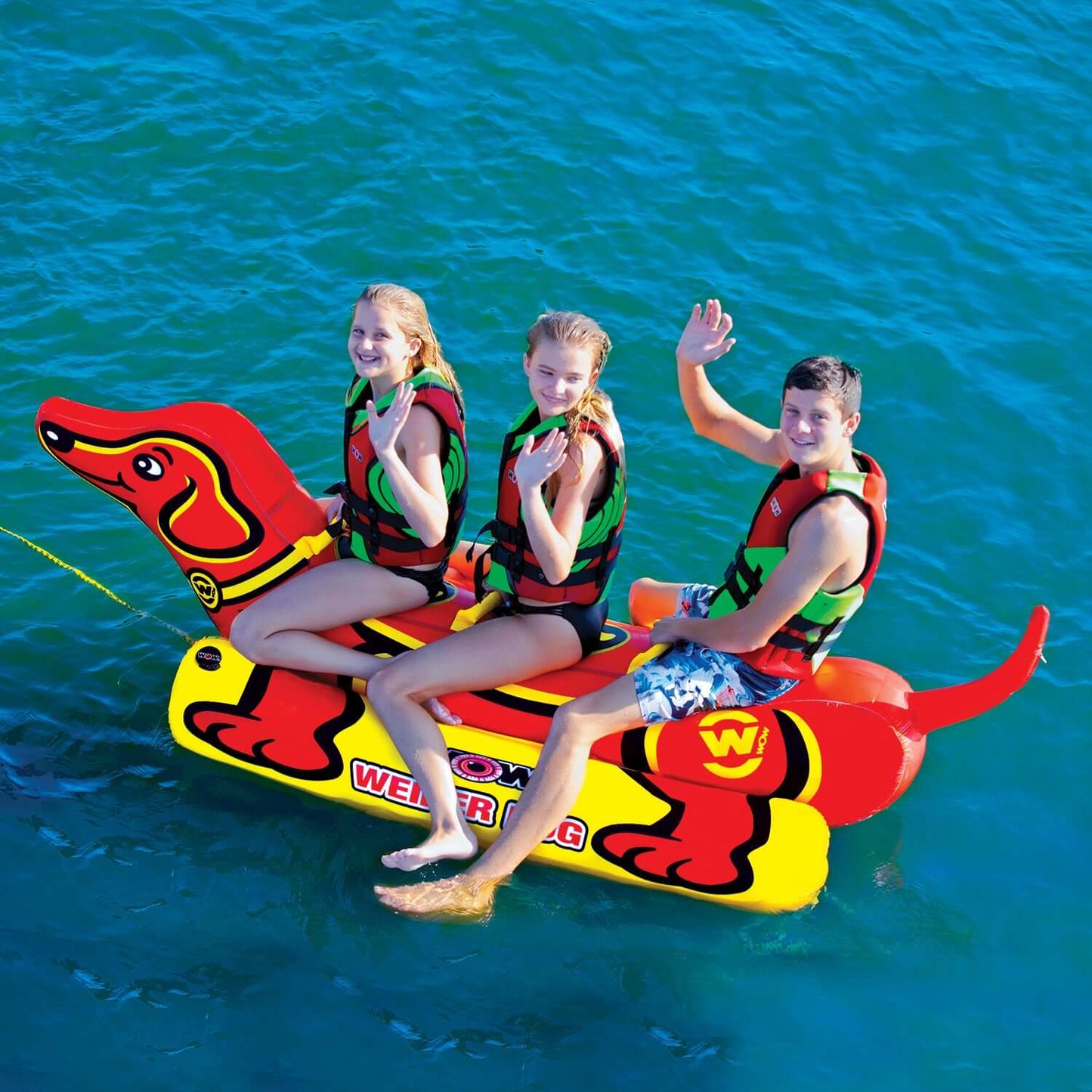 WOW Sports Weiner Dog 3 Towable Tube
