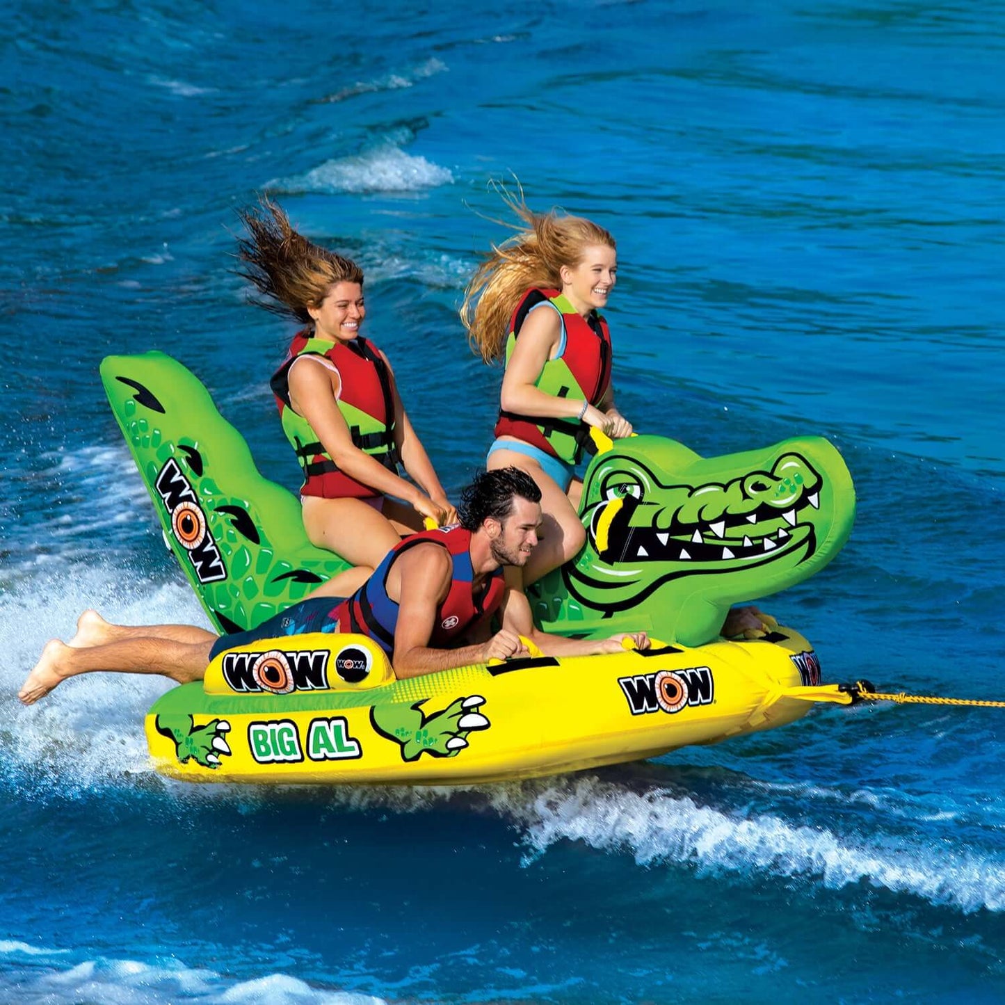 WOW Watersports Big Al Tubo Remolcable para 3 Personas