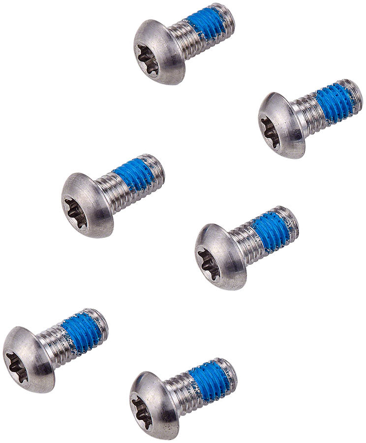 Kit de tornillos de rotor de titanio SRAM/Avid T25 - Juego de 6