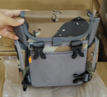 Sac à poitrine camouflage réglable pour aventures en plein air