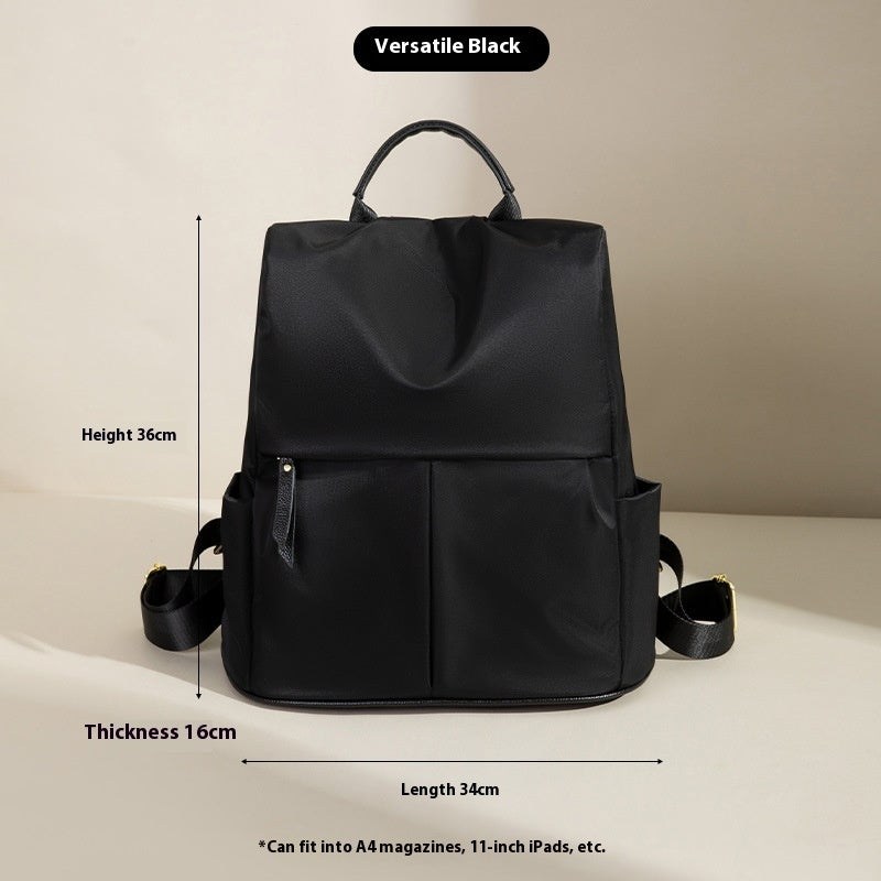Fashion Commuter Contrast Color Travel Bag Backpack