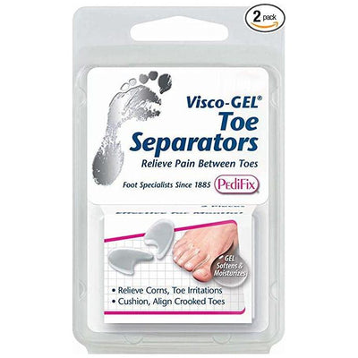 PediFix Visco-Gel Toe Separators - Small (Pack of 2)