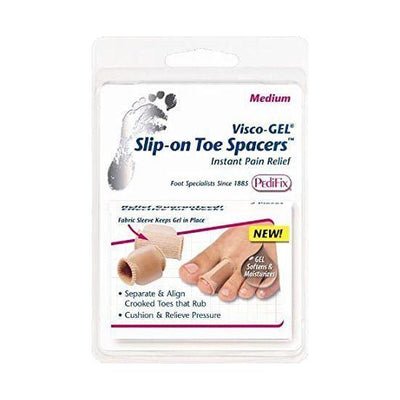 Espaceur de orteils PediFix Visco-Gel à enfiler - Grand (paquet de 2)