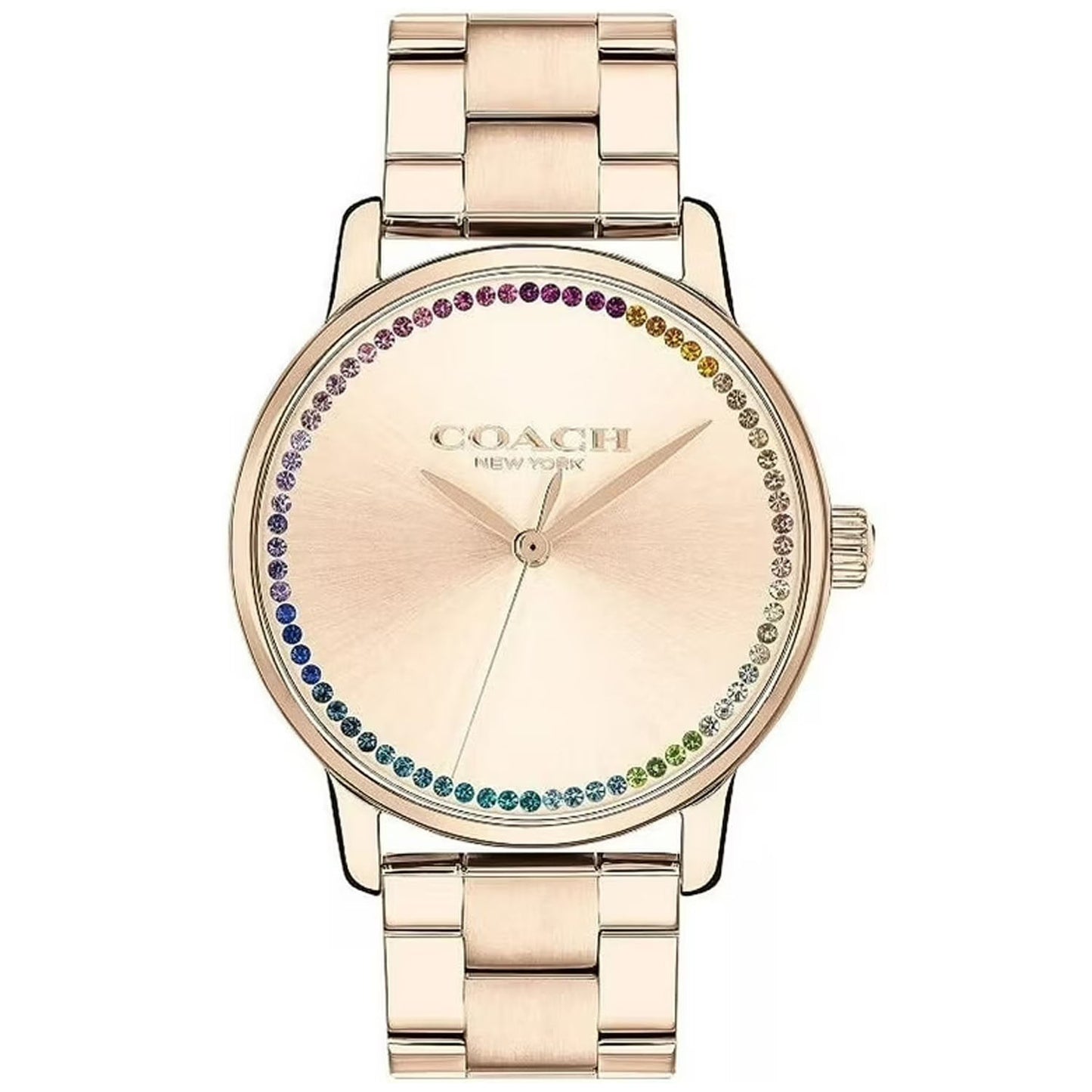 Coach Women's Grand Rose Gold Watch