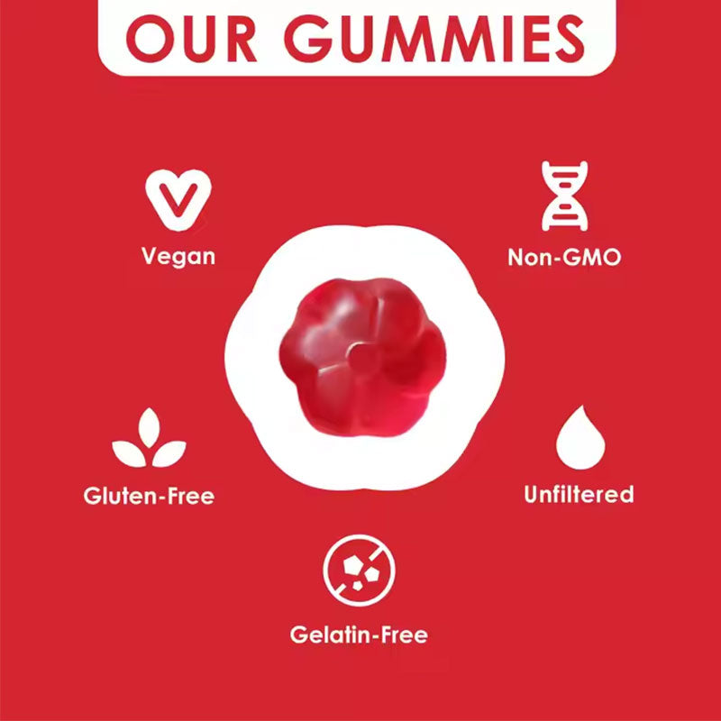 Apple Cider Vinegar Petal Gummies