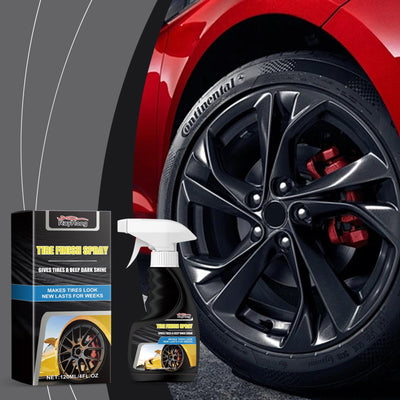 Spray de Brillance pour Pneus Auto Premium