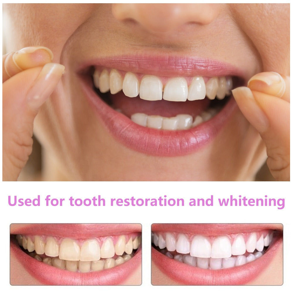 Simulation braces smile whitening sixth generation non-porous teeth set dentures - Korvel