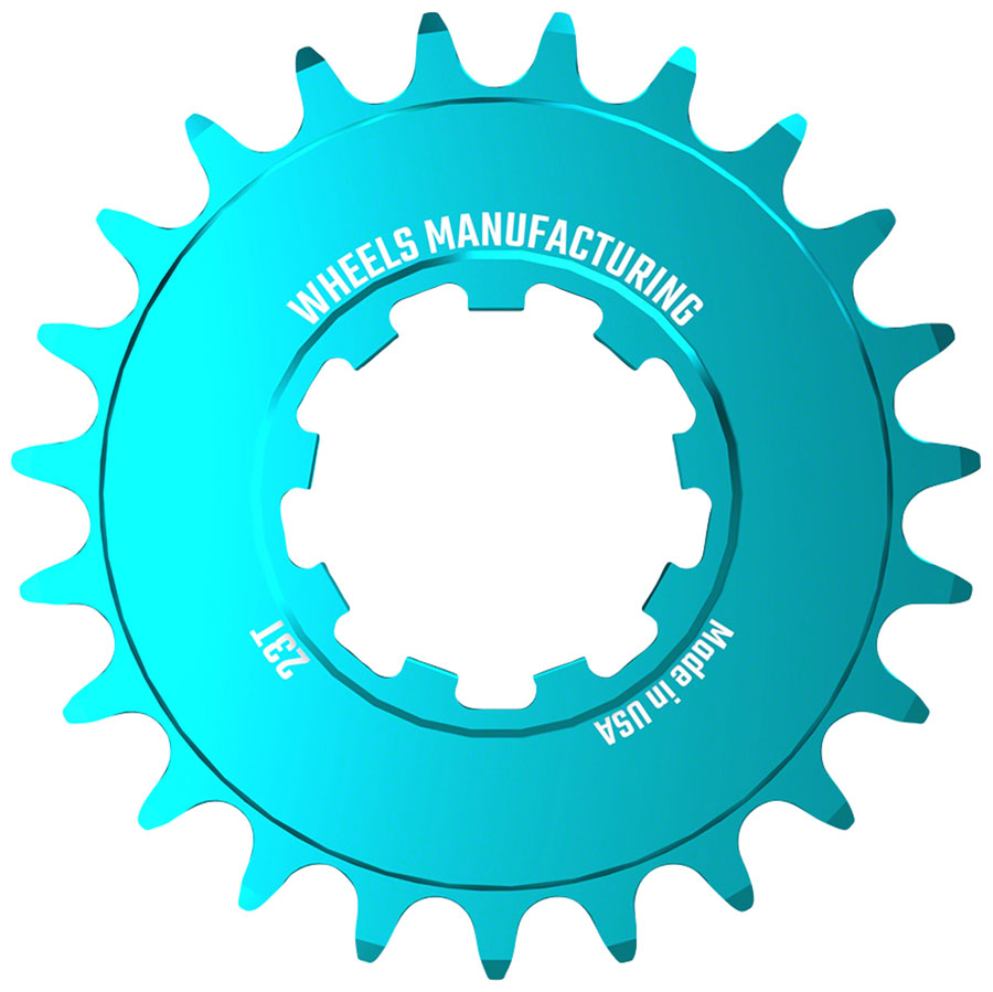 Cog SOLO-SPEED Wheels Manufacturing - 23t Teal