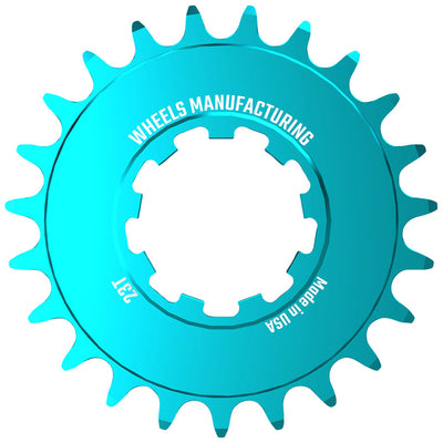Engranaje SOLO-SPEED de Wheels Manufacturing - 23t Teal