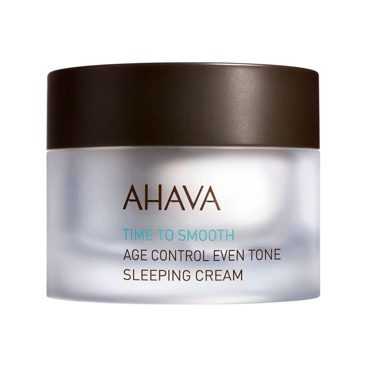 Crème de nuit Even Tone Age Control Time To Smooth d'Ahava 1,7 oz