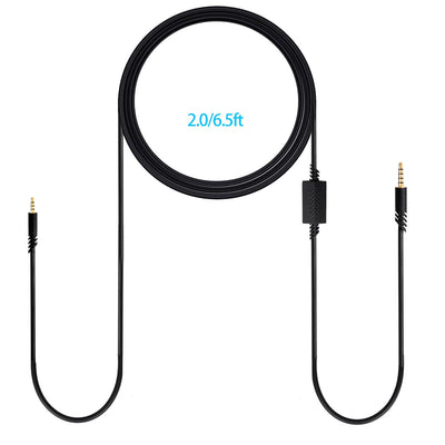 Suitable for Logitech ASTRO A10 A40 gaming headphones Ps4 connection cable headphone audio cable - Korvel