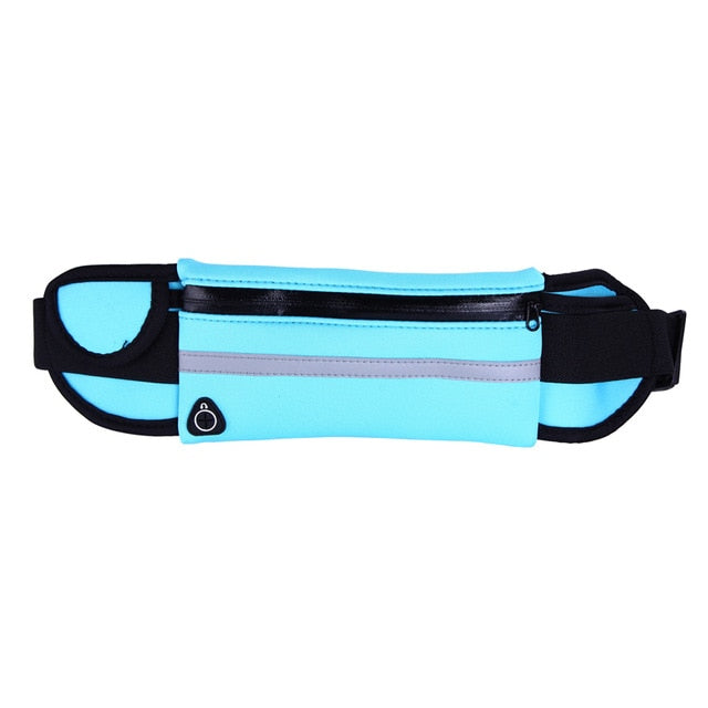 Fashion mini fanny pack for women men Portable convenient USB waist pack Travel multifunctional waterproof phone belt bag - Korvel