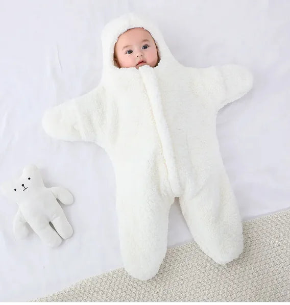 Simple Pentagram Shape Baby Cuddling Quilt