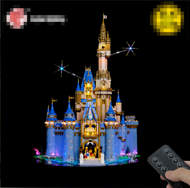 LP Building Block Lighting for LEGO Disney Cinderella Castle