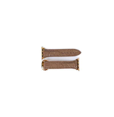 Sage Matte Alligator Apple Watch Band