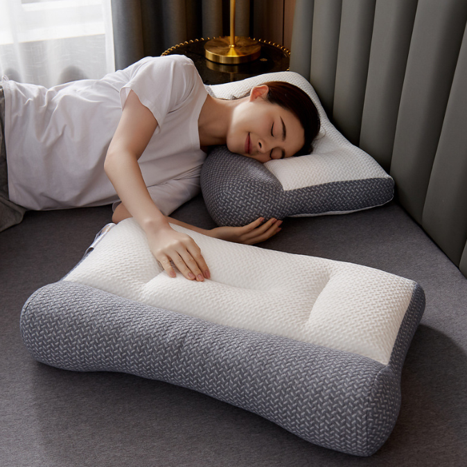 Coussin de soutien cervical en fibre de soja japonaise