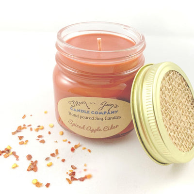 Spiced Apple Soy Candle – Warm & Inviting Fall Scent | Mam Jam’s - Korvel