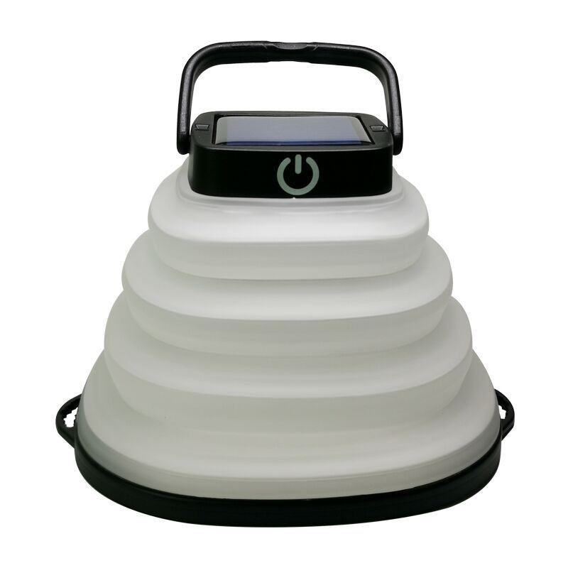 Solar Soft Adhesive Light Telescopic Light Solar Outdoor Camping Light Portable Folding Light LED Bubble Light - Korvel