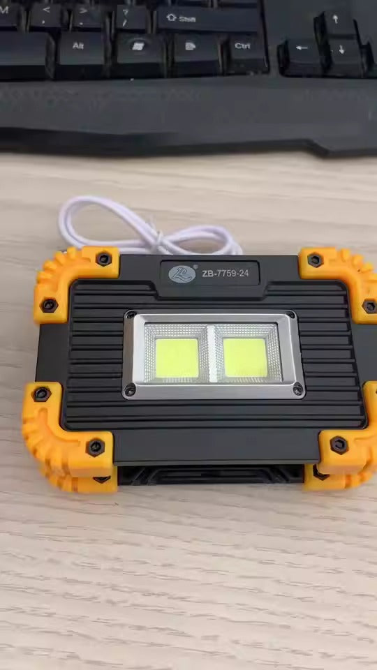 Mini COB Camping Light - Recargable por USB y Portátil