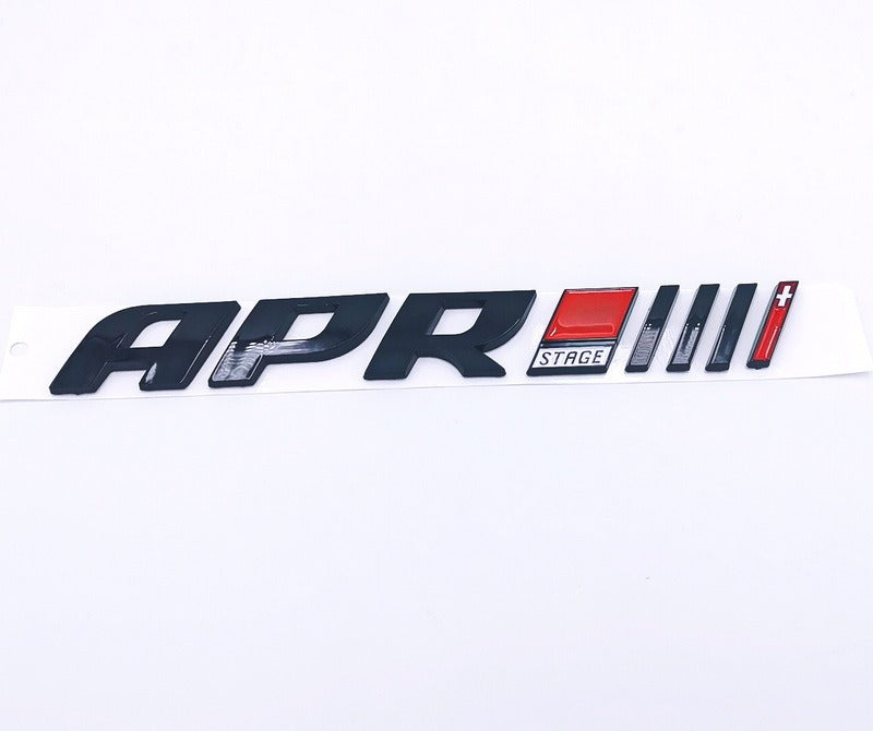 Autocollants de logo APR Badge en ABS pour Audi et Volkswagen