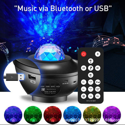 Starry Sky Projection Light with Bluetooth and Music