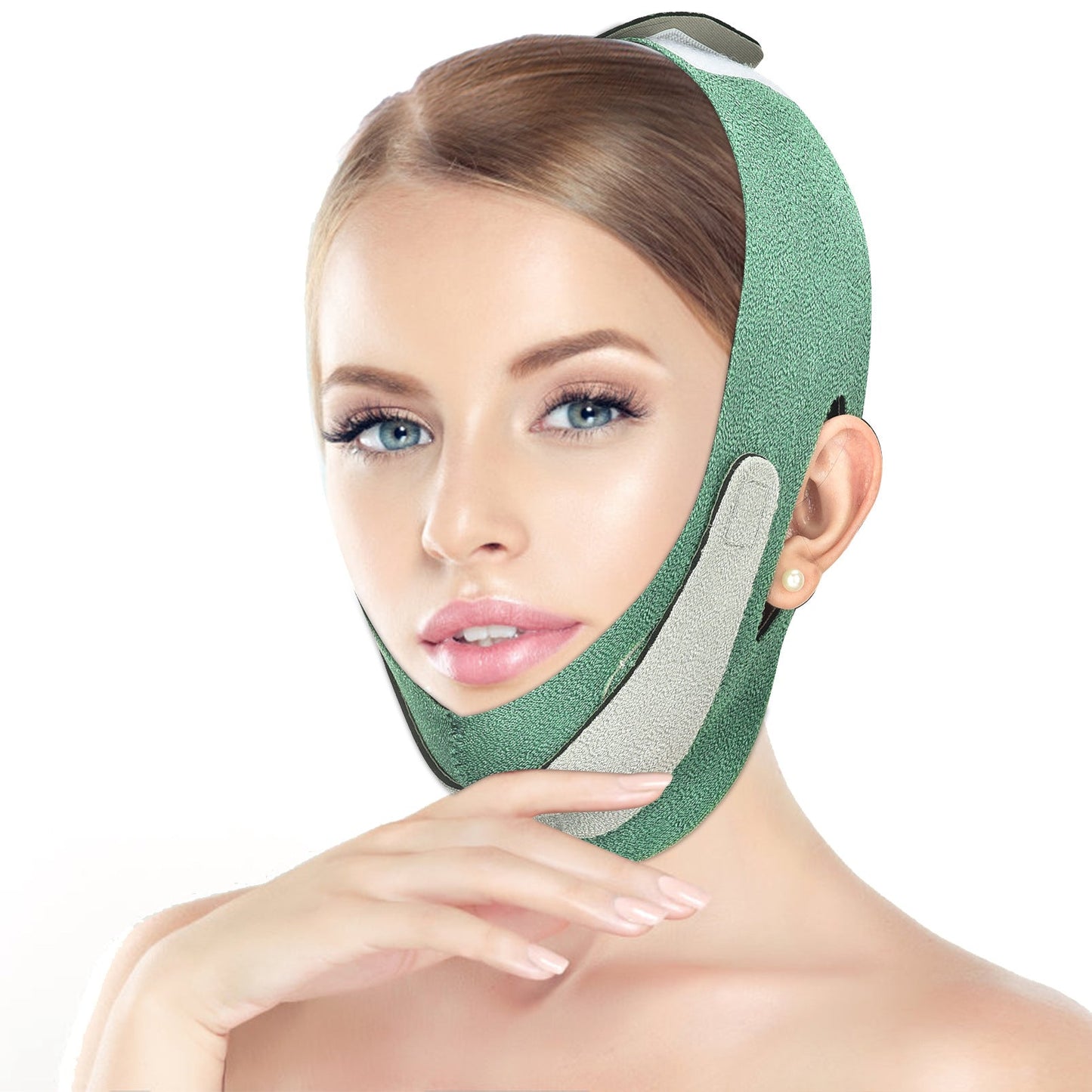 Hailicare Face-Lift V-Belt Graphene Japanese-Style V-Face Tool Small Face Mask Face Correction Bandage - Korvel