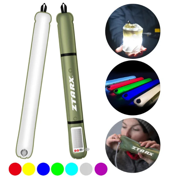 Portable Solar Inflatable Camping Lantern