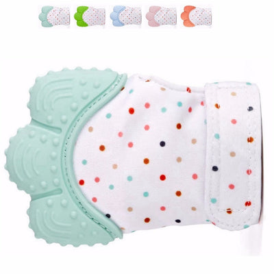 Silicone Teething Mitten for Newborns - Soft & Safe