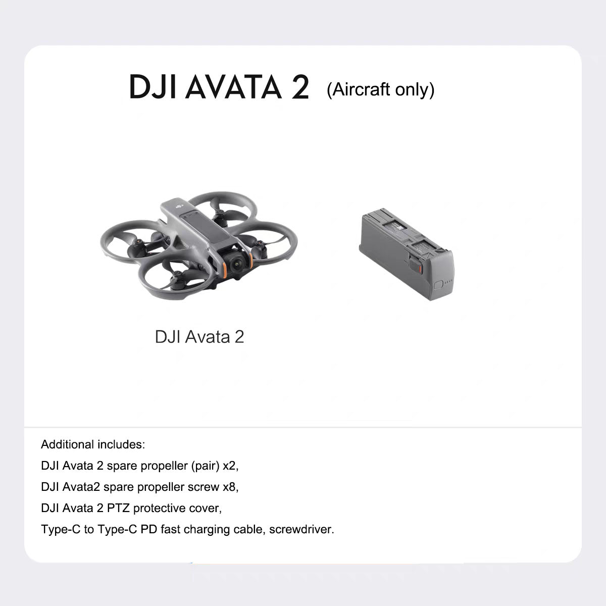 DJI Avata 2 First Perspective Aerial Photography Drone Flight Glasses Sensory Control Immersive Flight - Korvel