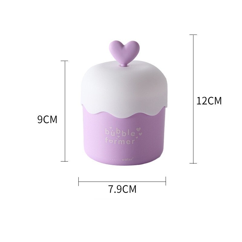 Portable Foam Maker Cup Bubble Foamer Maker Facial Cleanser Foam Cup Body Wash Bubble Maker Bubbler for Face Clean Tools - Korvel