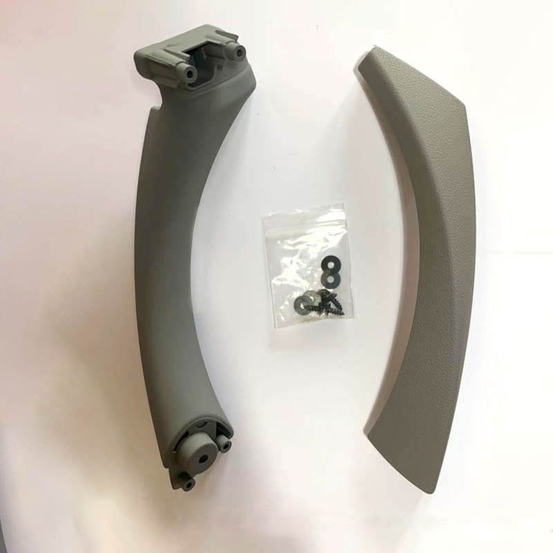 Car Inner Handle Interior Door Panel Pull Trim Cover Gray Beige Black left Right For BMW 3 series E90 E91 316 318 320 325 328 - Korvel
