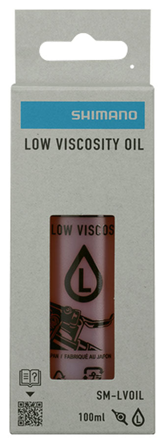 Huile de frein à disque basse viscosité Shimano SM-LVOIL - 100ml