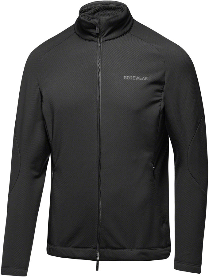 Chaqueta Thermo Fernflow de Gorewear - Negro Hombre Mediano