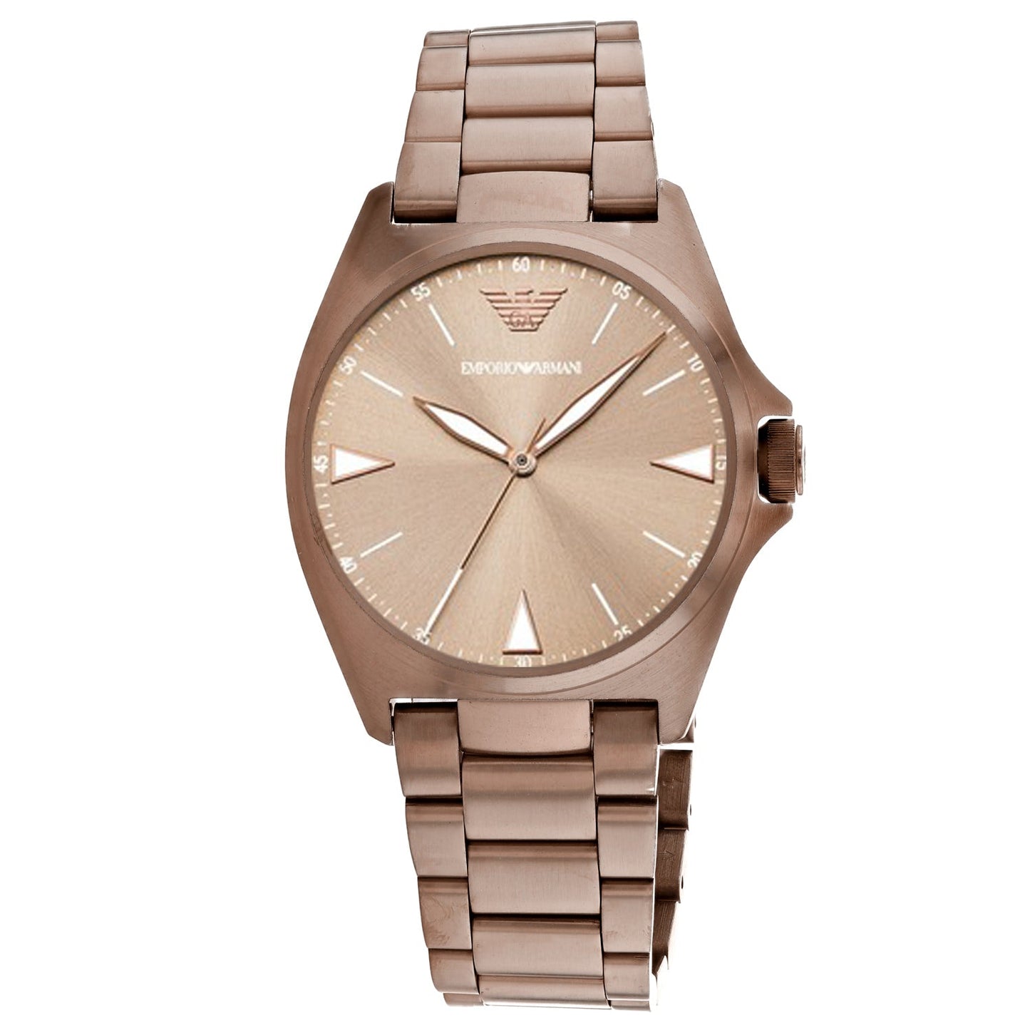 Armani Men's Nicola Watch - Elegant Rose Gold Design