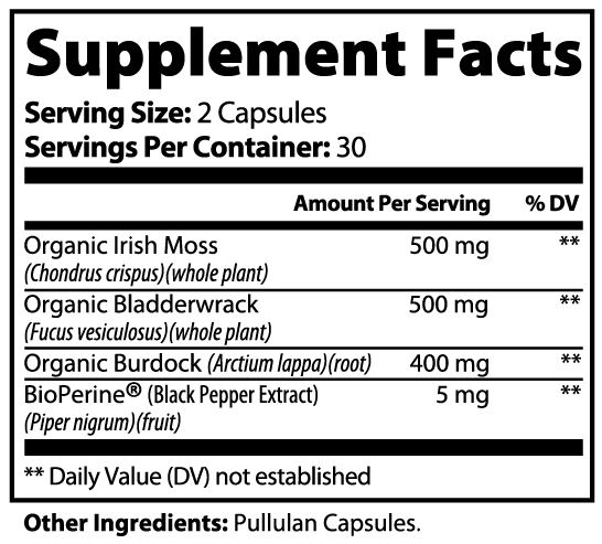 Premium Sea Moss Supplement - Made in the USA