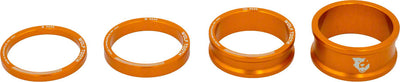 Wolf Tooth Headset Spacer Kit - 3, 5, 10, 15mm - Orange