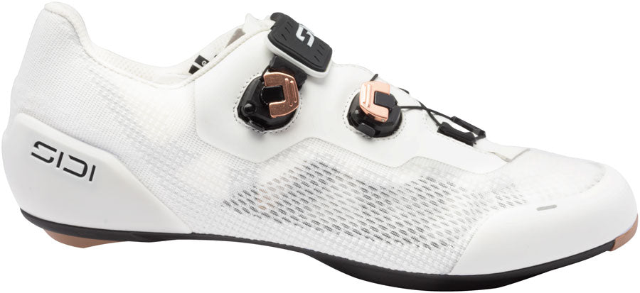 SIDI Genius X Vapo Road Shoes - Men's White Size 40
