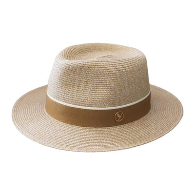 Premium Sun-Proof Beach Straw Top Hat for Men
